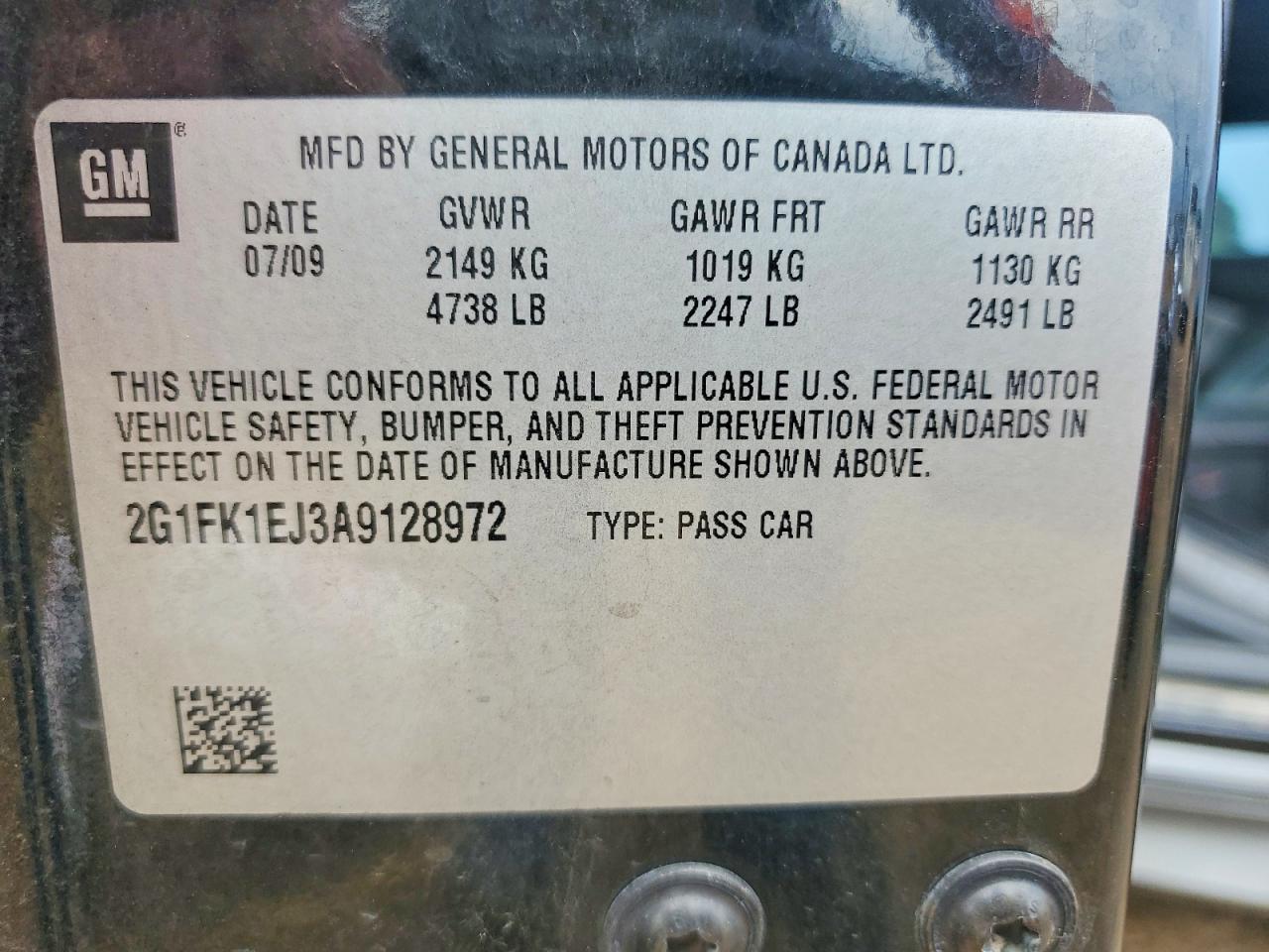 2010 Chevrolet Camaro Ss Черный vin: 2G1FK1EJ3A9128972