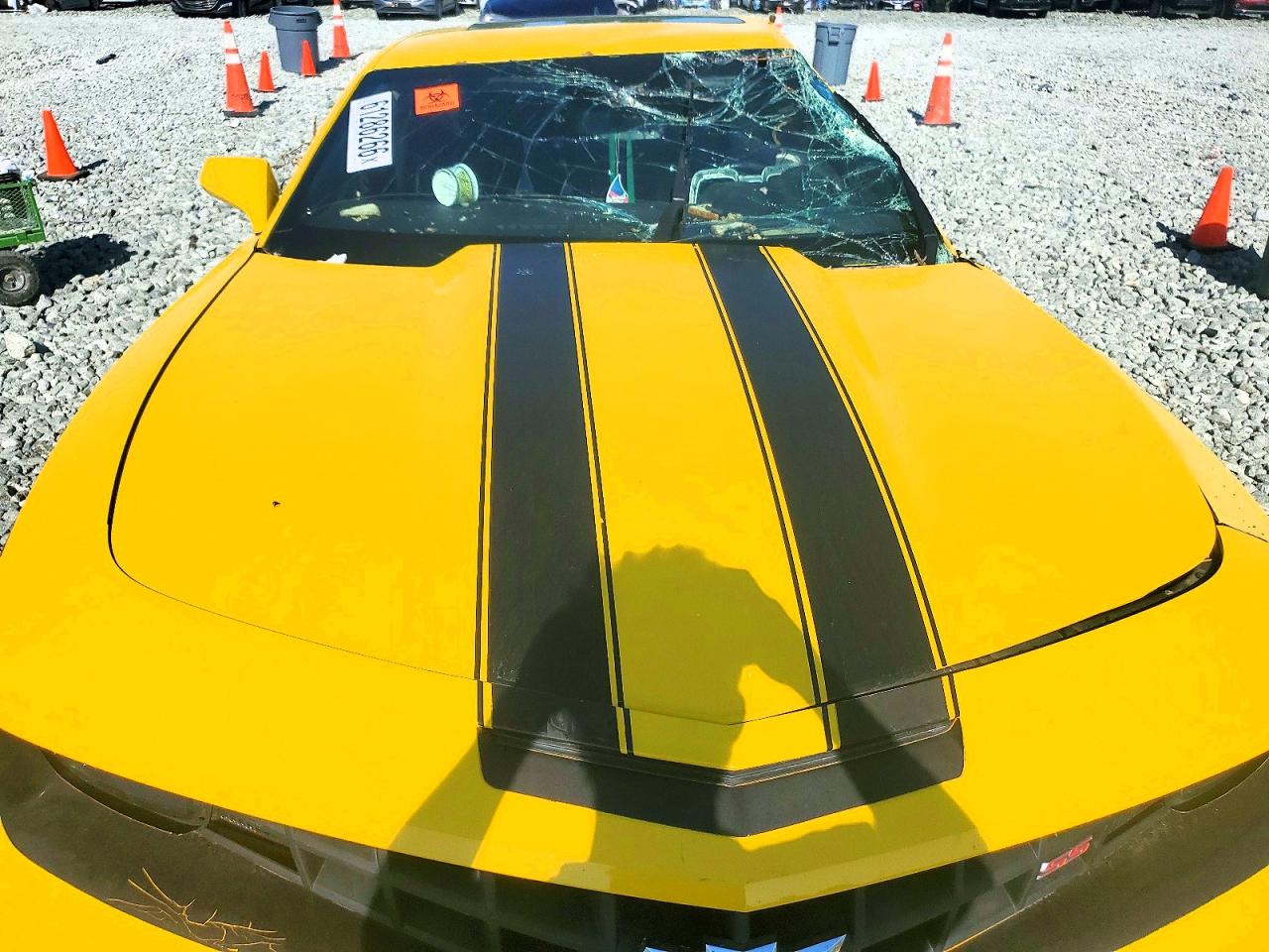 2011 Chevrolet Camaro 2ss Yellow vin: 2G1FK1EJ3B9113583
