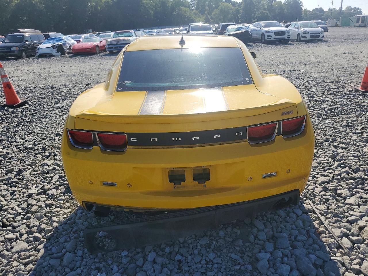 2011 Chevrolet Camaro 2ss Yellow vin: 2G1FK1EJ3B9113583