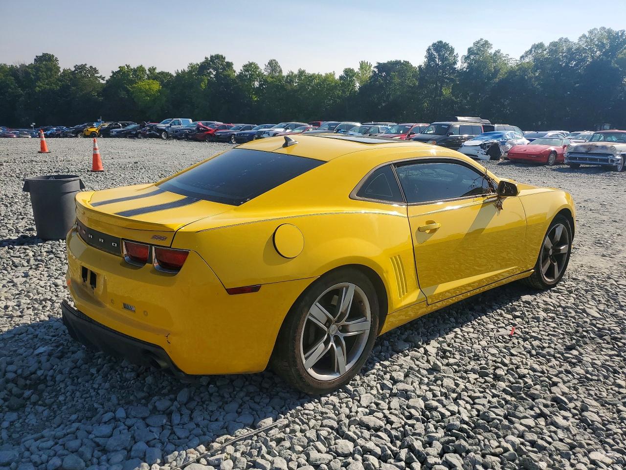 2011 Chevrolet Camaro 2ss Yellow vin: 2G1FK1EJ3B9113583