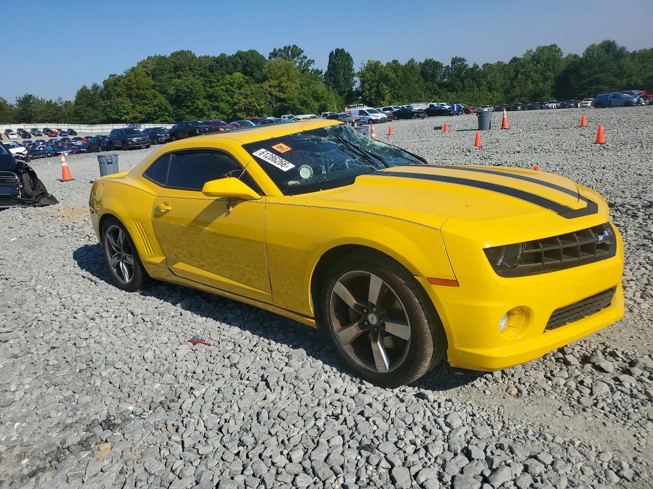 2011 Chevrolet Camaro 2ss Yellow vin: 2G1FK1EJ3B9113583