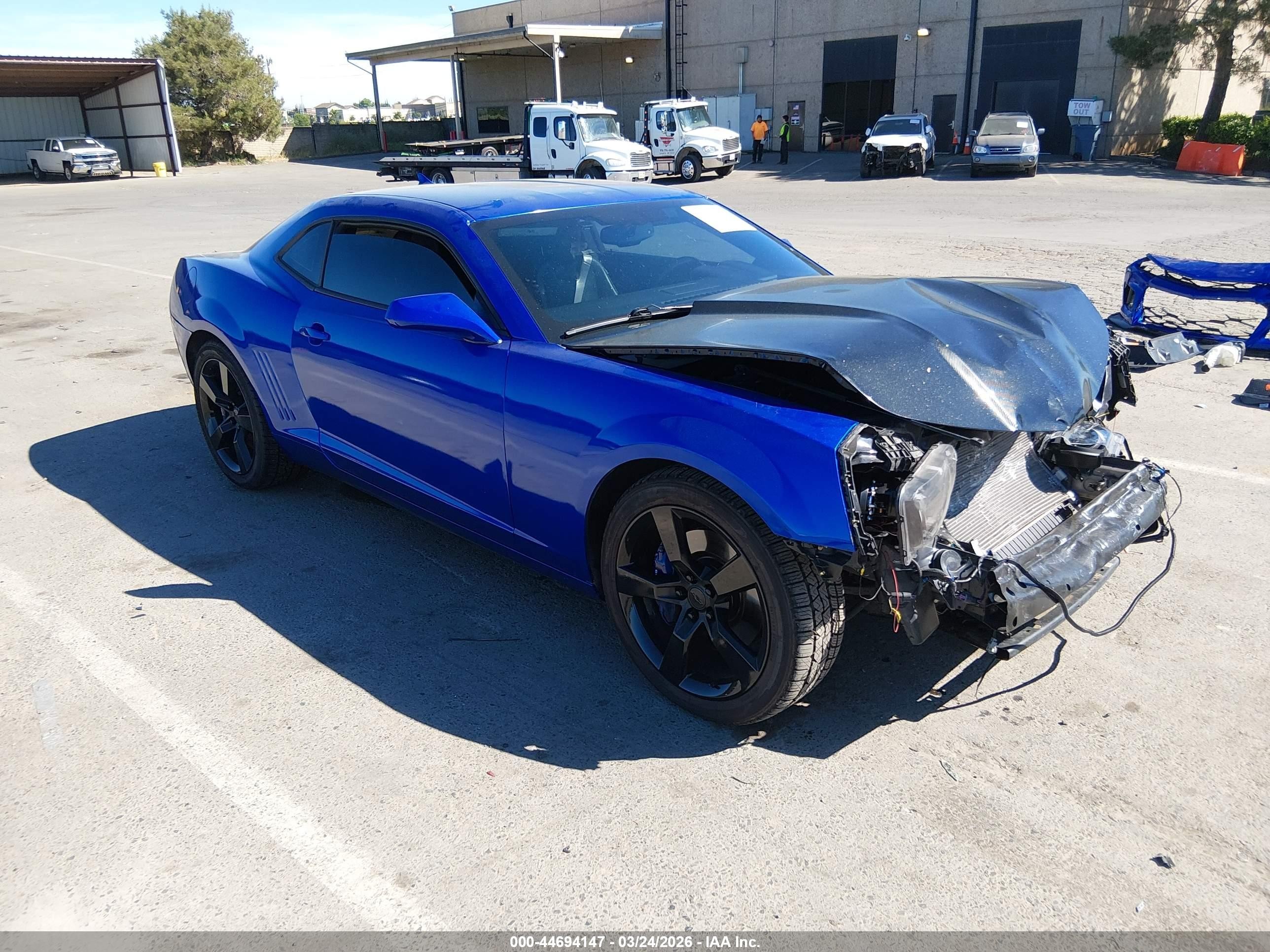 2011 Chevrolet Camaro 2ss Blue vin: 2G1FK1EJ3B9140833