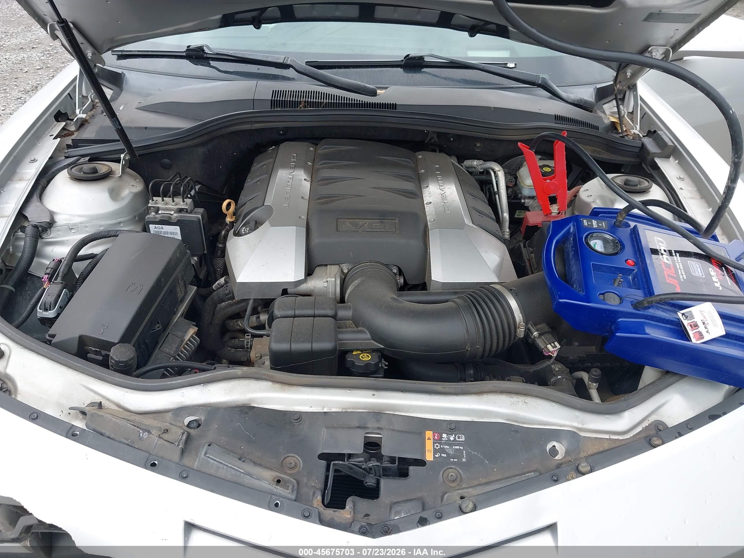 2011 Chevrolet Camaro 2ss Silver vin: 2G1FK1EJ3B9157065
