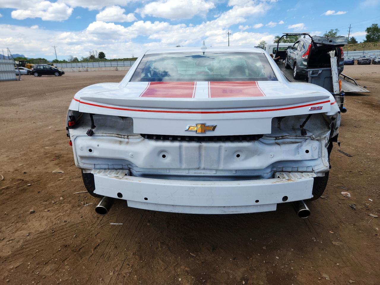 2011 Chevrolet Camaro 2ss White vin: 2G1FK1EJ3B9163352