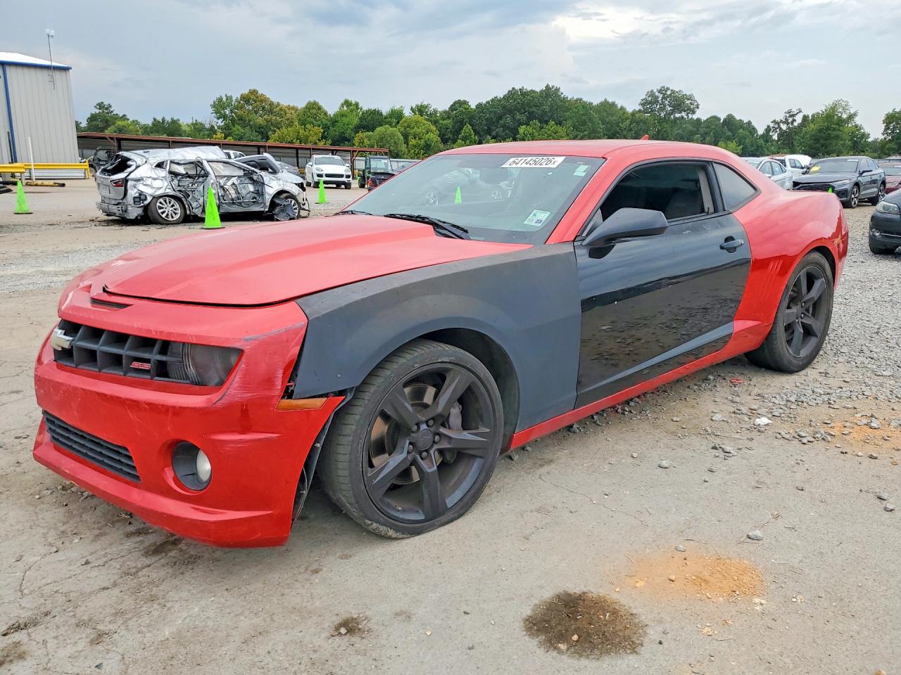 2012 Chevrolet Camaro 2ss Red vin: 2G1FK1EJ3C9136735