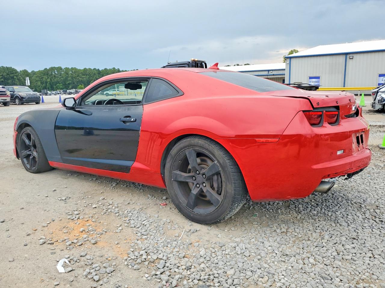 2012 Chevrolet Camaro 2ss Red vin: 2G1FK1EJ3C9136735