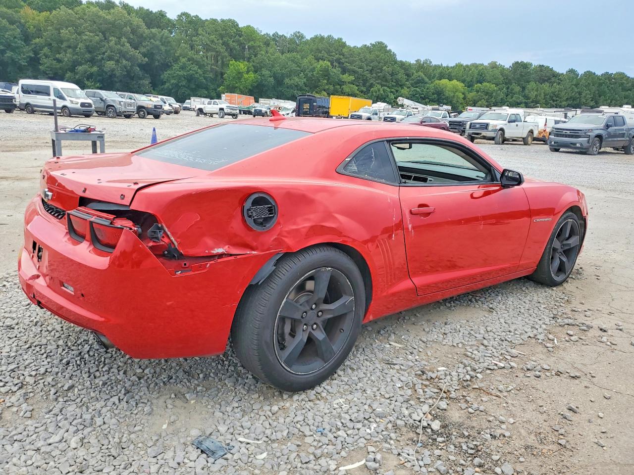 2012 Chevrolet Camaro 2ss Red vin: 2G1FK1EJ3C9136735