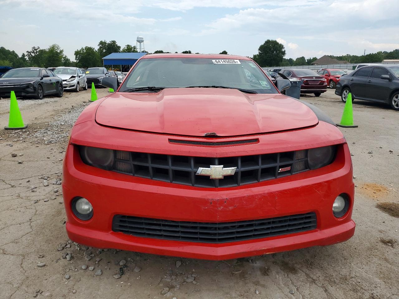 2012 Chevrolet Camaro 2ss Red vin: 2G1FK1EJ3C9136735