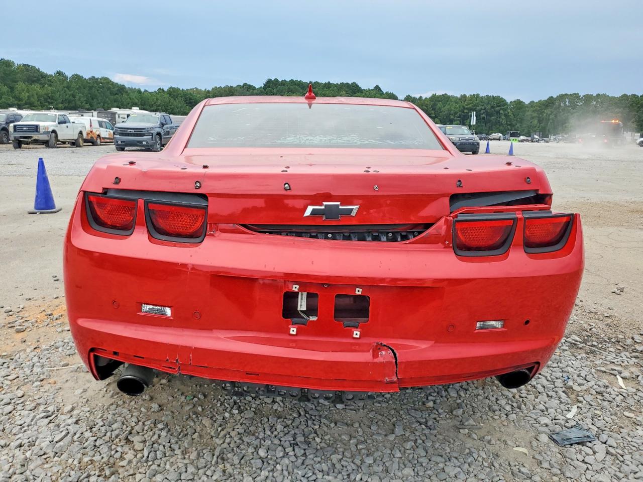 2012 Chevrolet Camaro 2ss Red vin: 2G1FK1EJ3C9136735