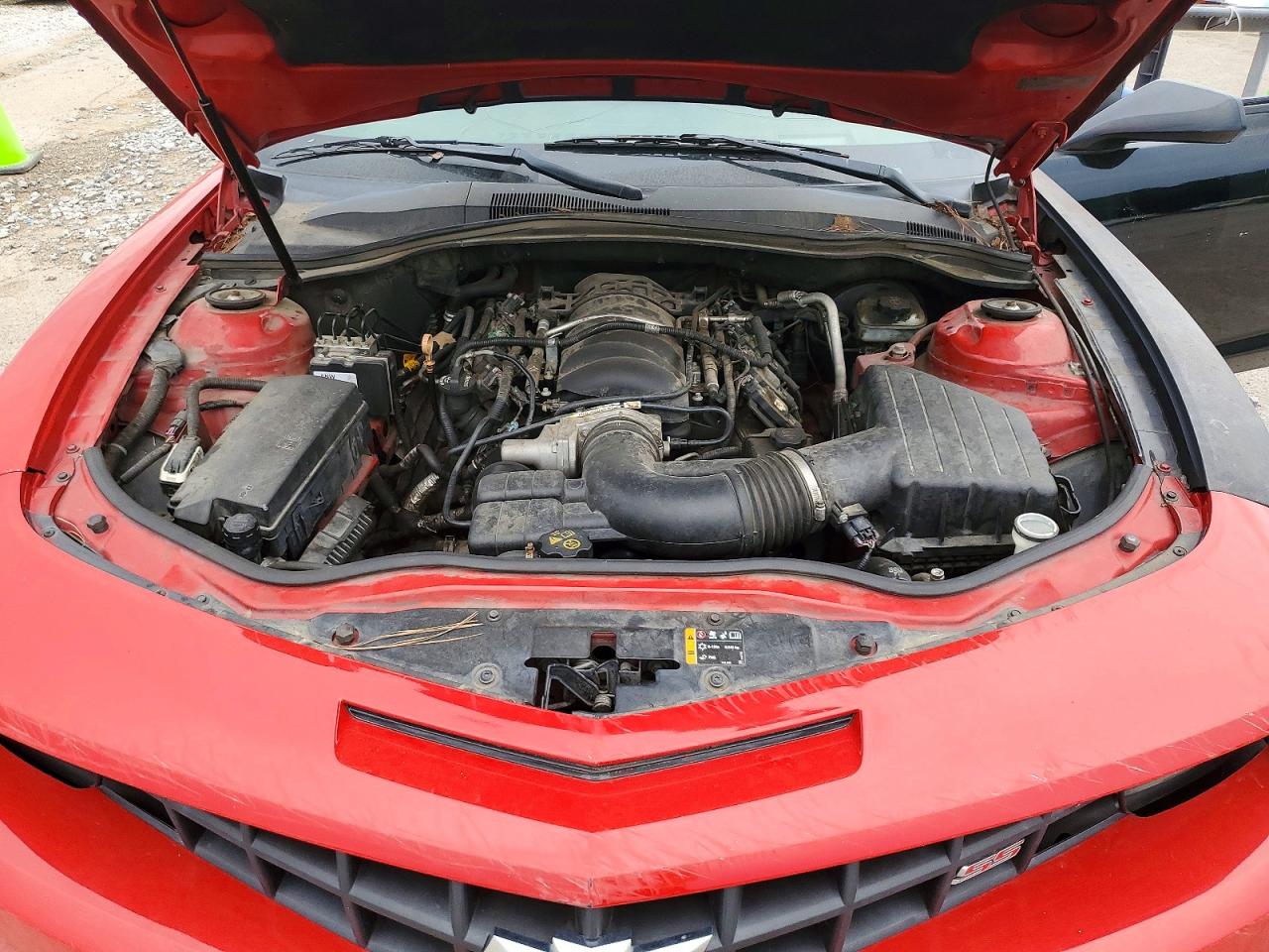 2012 Chevrolet Camaro 2ss Red vin: 2G1FK1EJ3C9136735