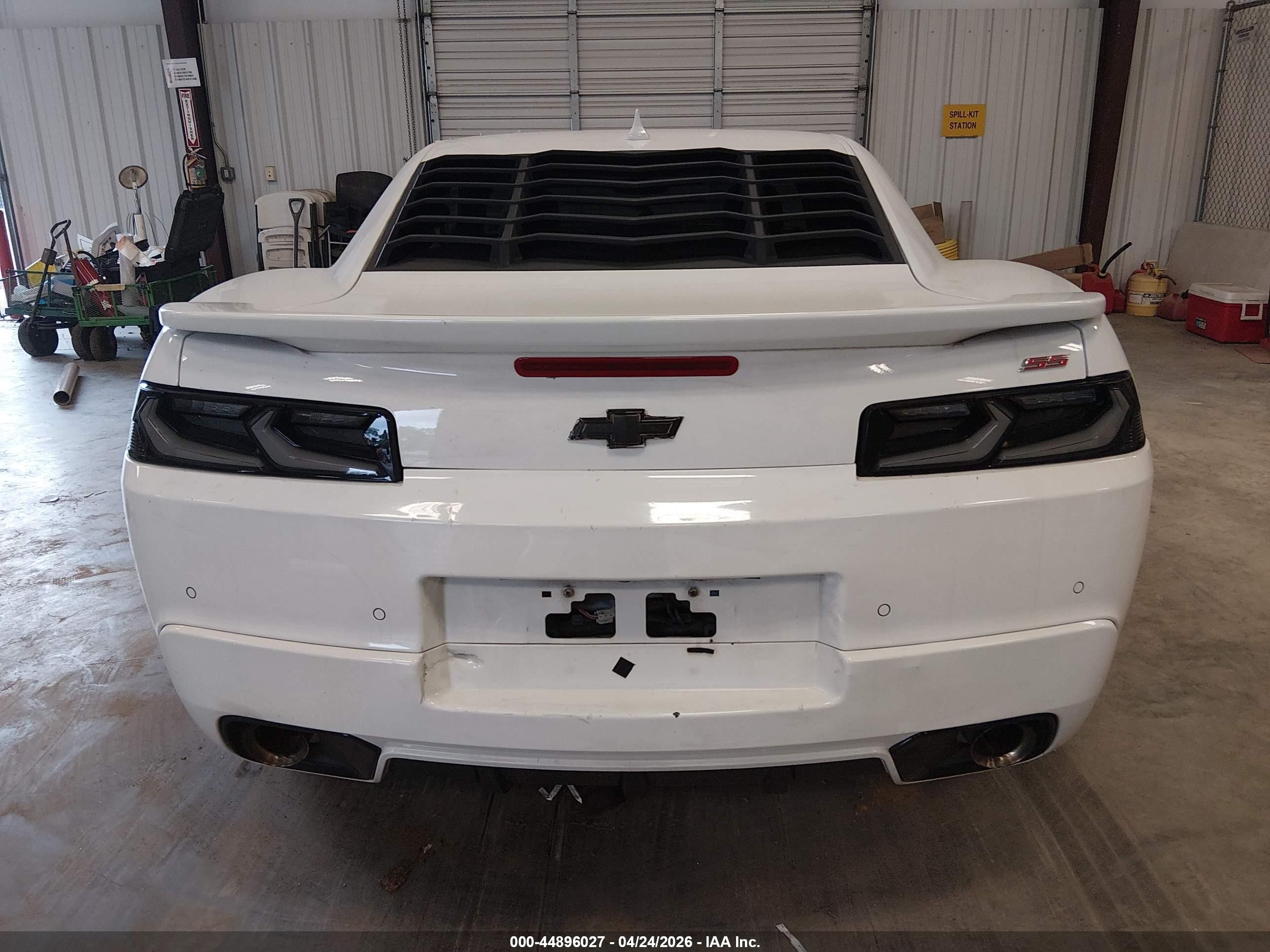 2014 Chevrolet Camaro 2ss White vin: 2G1FK1EJ3E9282135