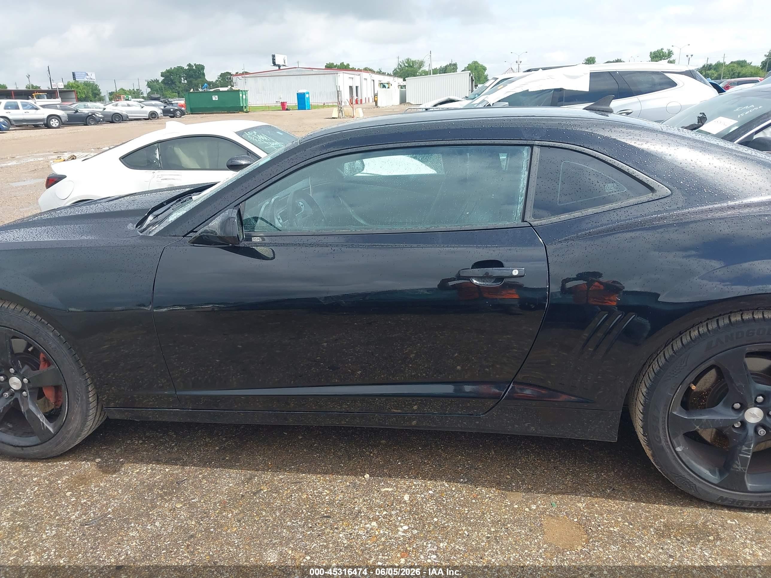 2015 Chevrolet Camaro 2ss Black vin: 2G1FK1EJ3F9228884