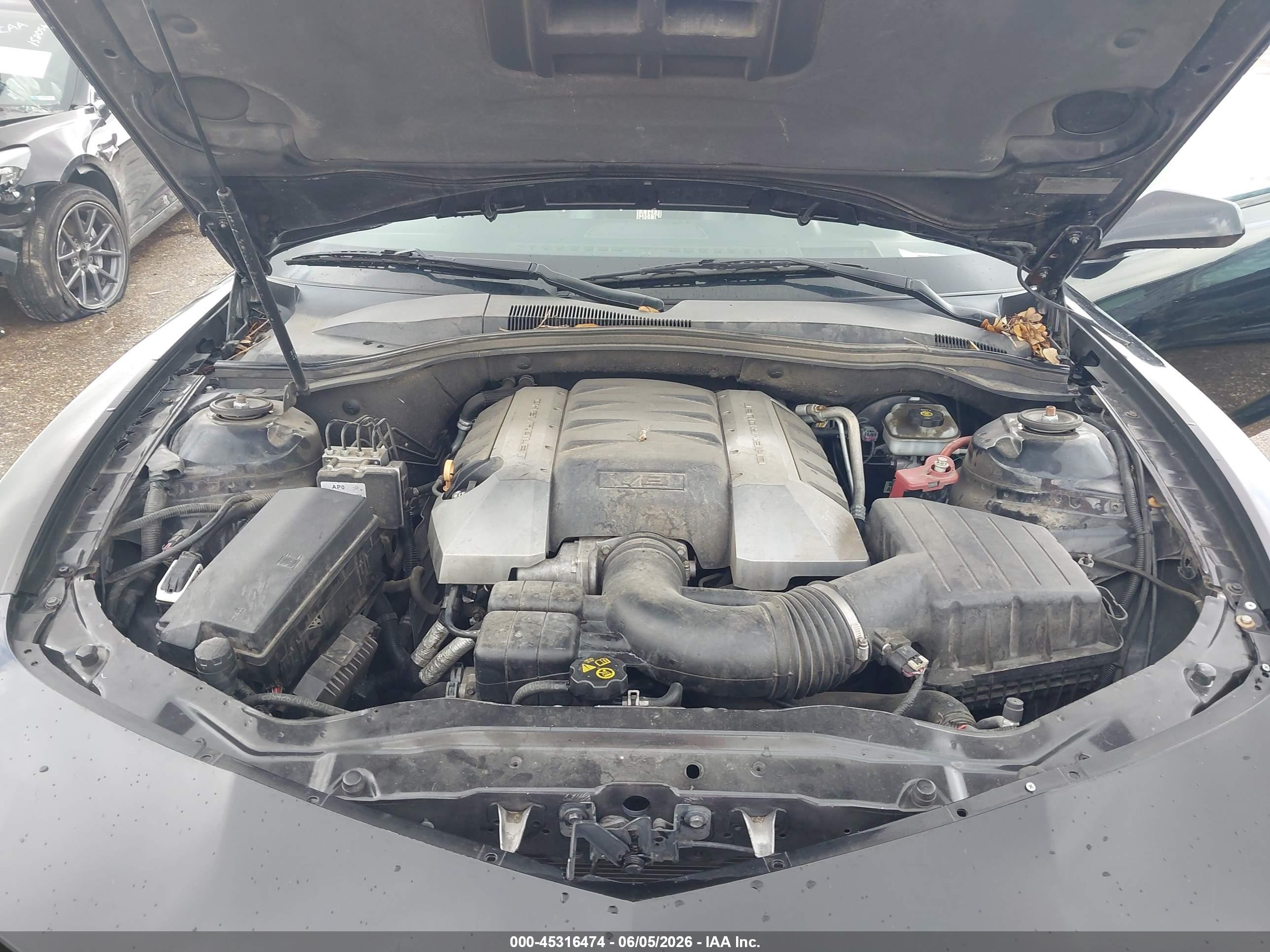 2015 Chevrolet Camaro 2ss Black vin: 2G1FK1EJ3F9228884