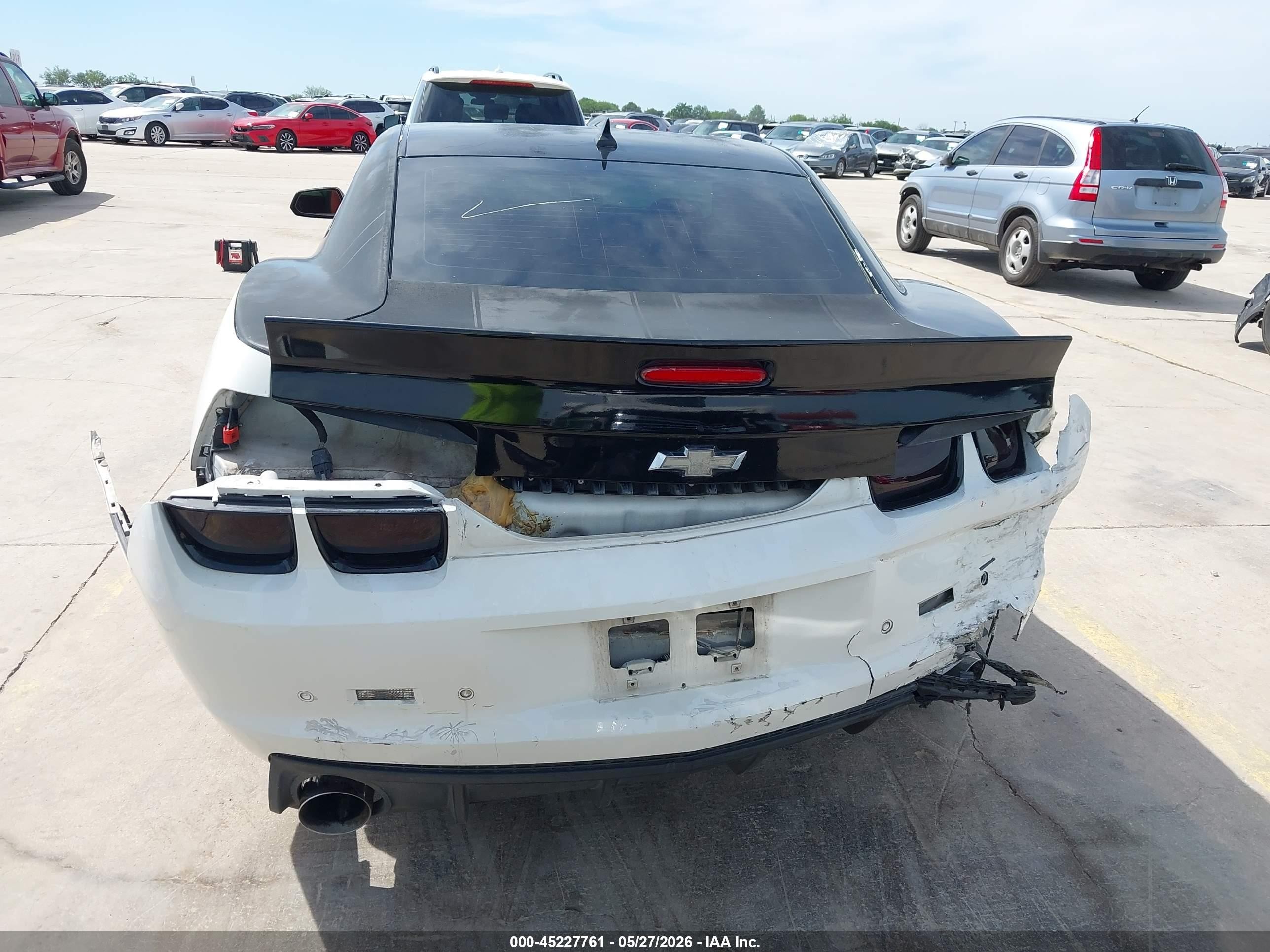 2011 Chevrolet Camaro 2ss White vin: 2G1FK1EJ4B9169810