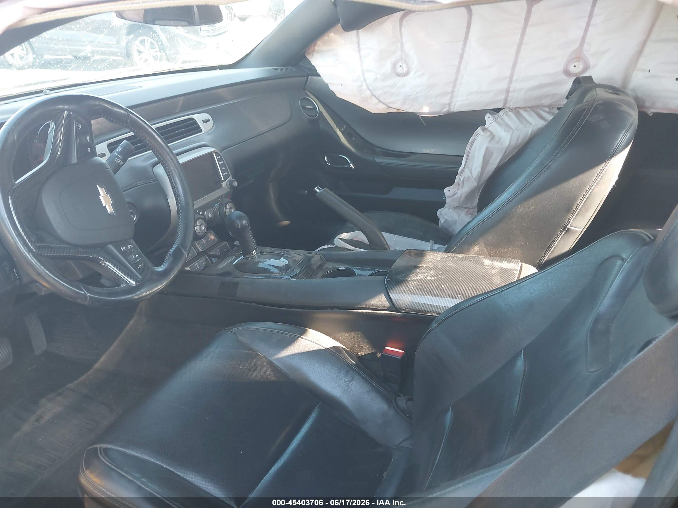 2013 Chevrolet Camaro 2ss Yellow vin: 2G1FK1EJ4D9105799