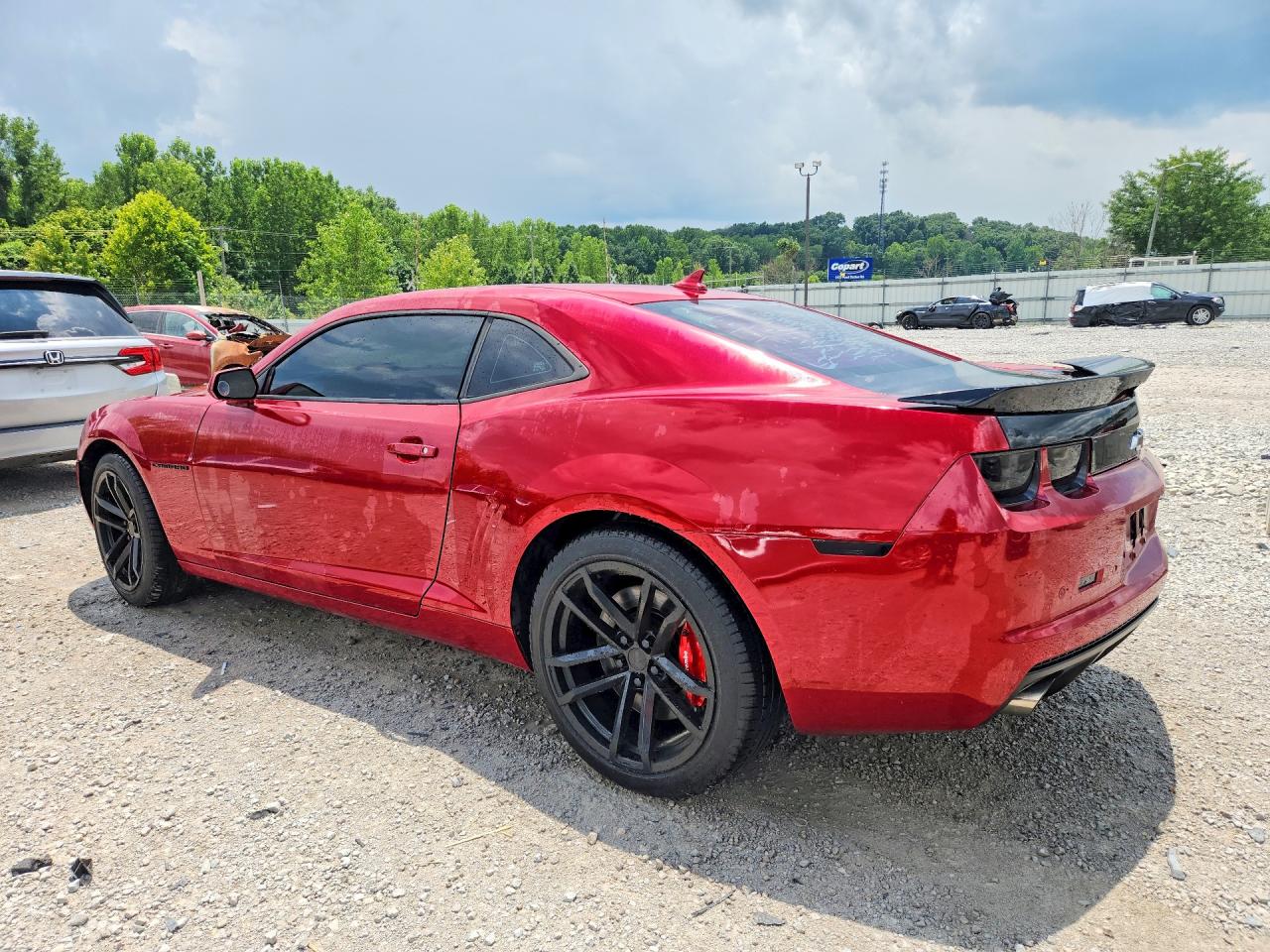 2013 Chevrolet Camaro 2ss Red vin: 2G1FK1EJ4D9119931