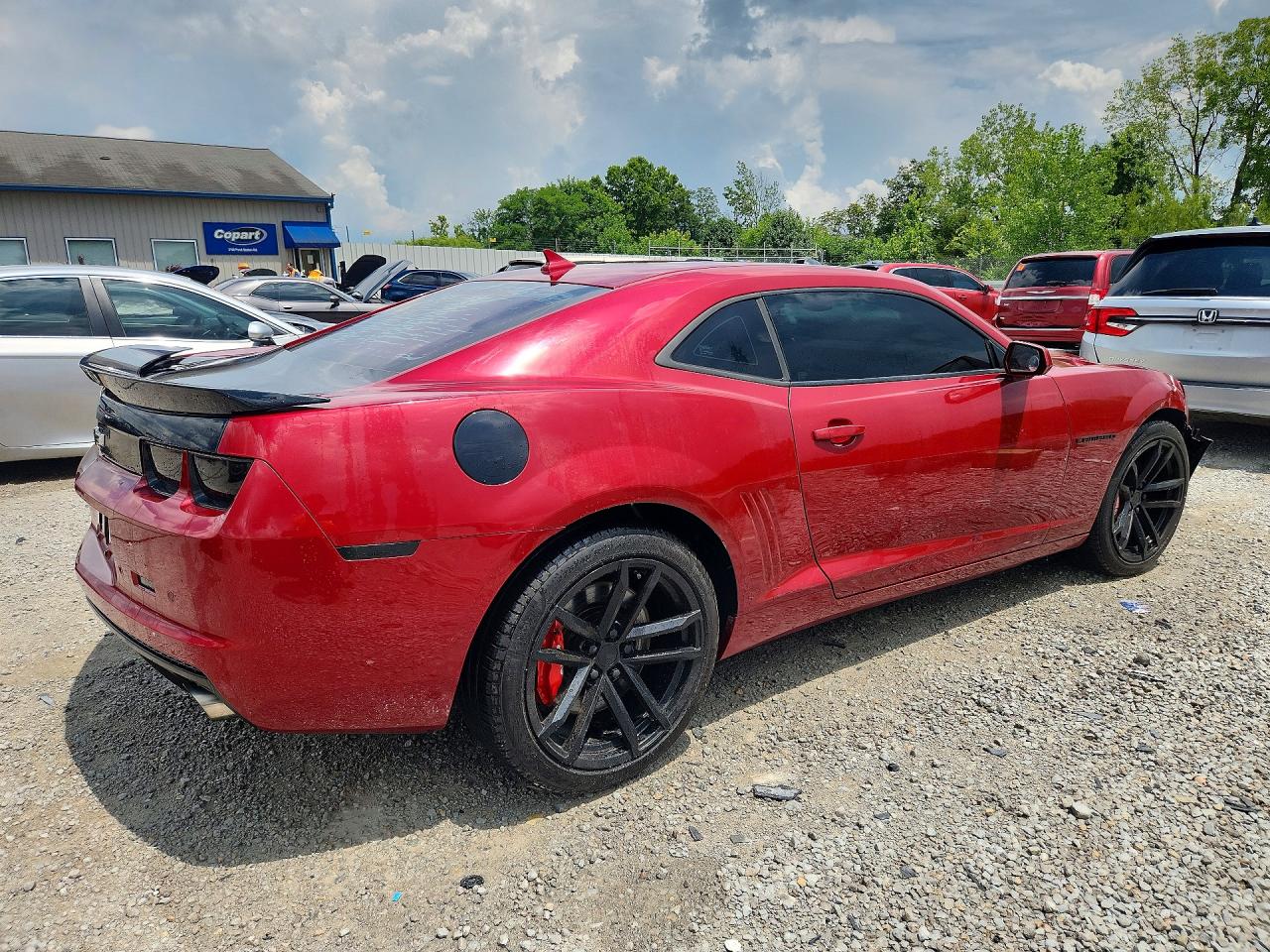 2013 Chevrolet Camaro 2ss Red vin: 2G1FK1EJ4D9119931