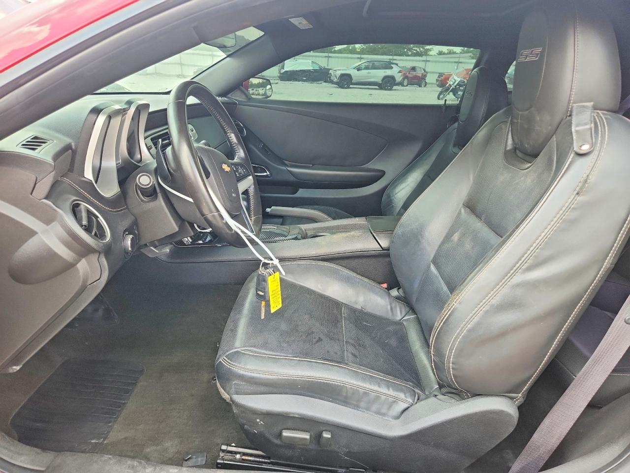 2013 Chevrolet Camaro 2ss Red vin: 2G1FK1EJ4D9119931