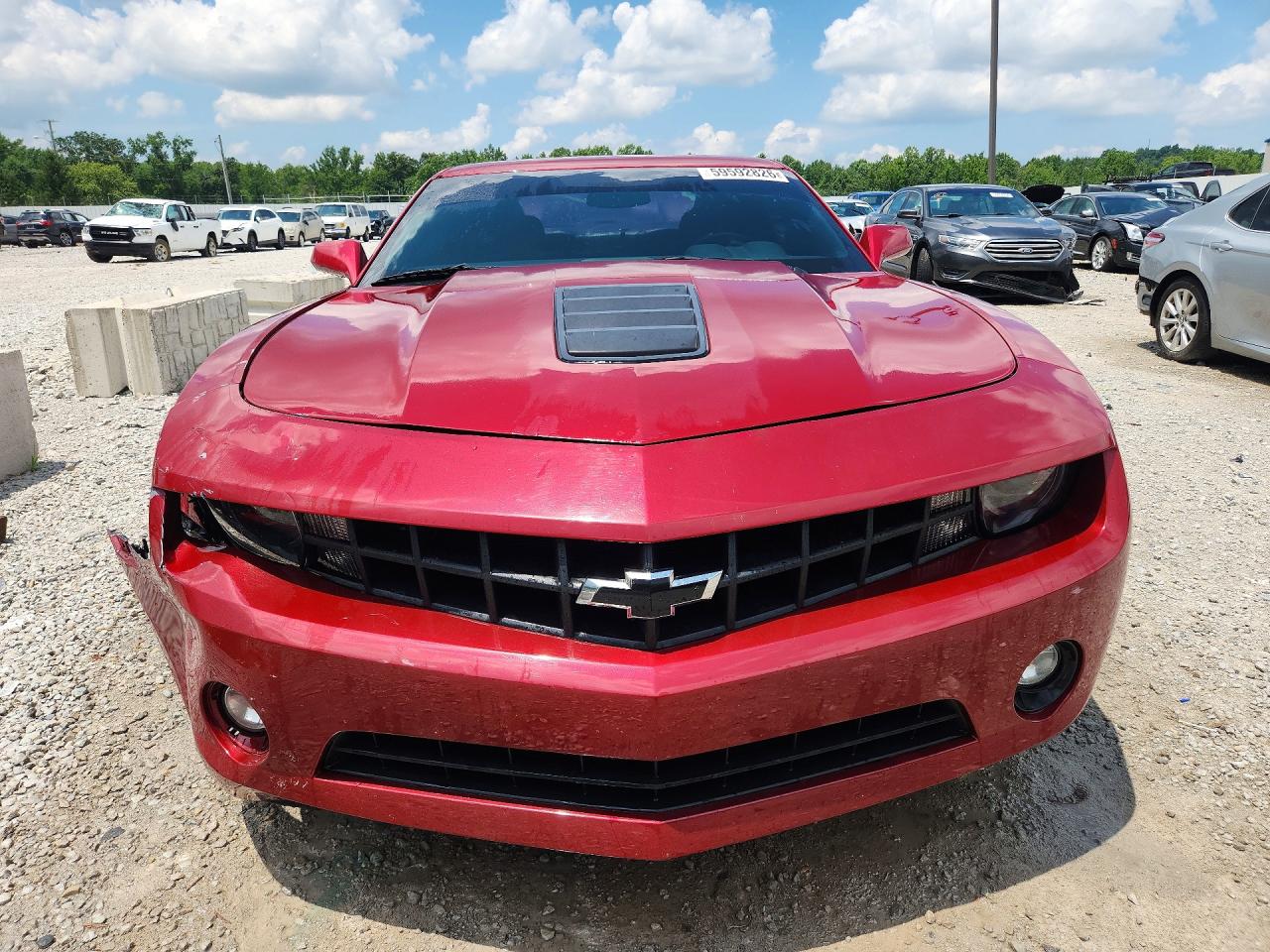 2013 Chevrolet Camaro 2ss Red vin: 2G1FK1EJ4D9119931
