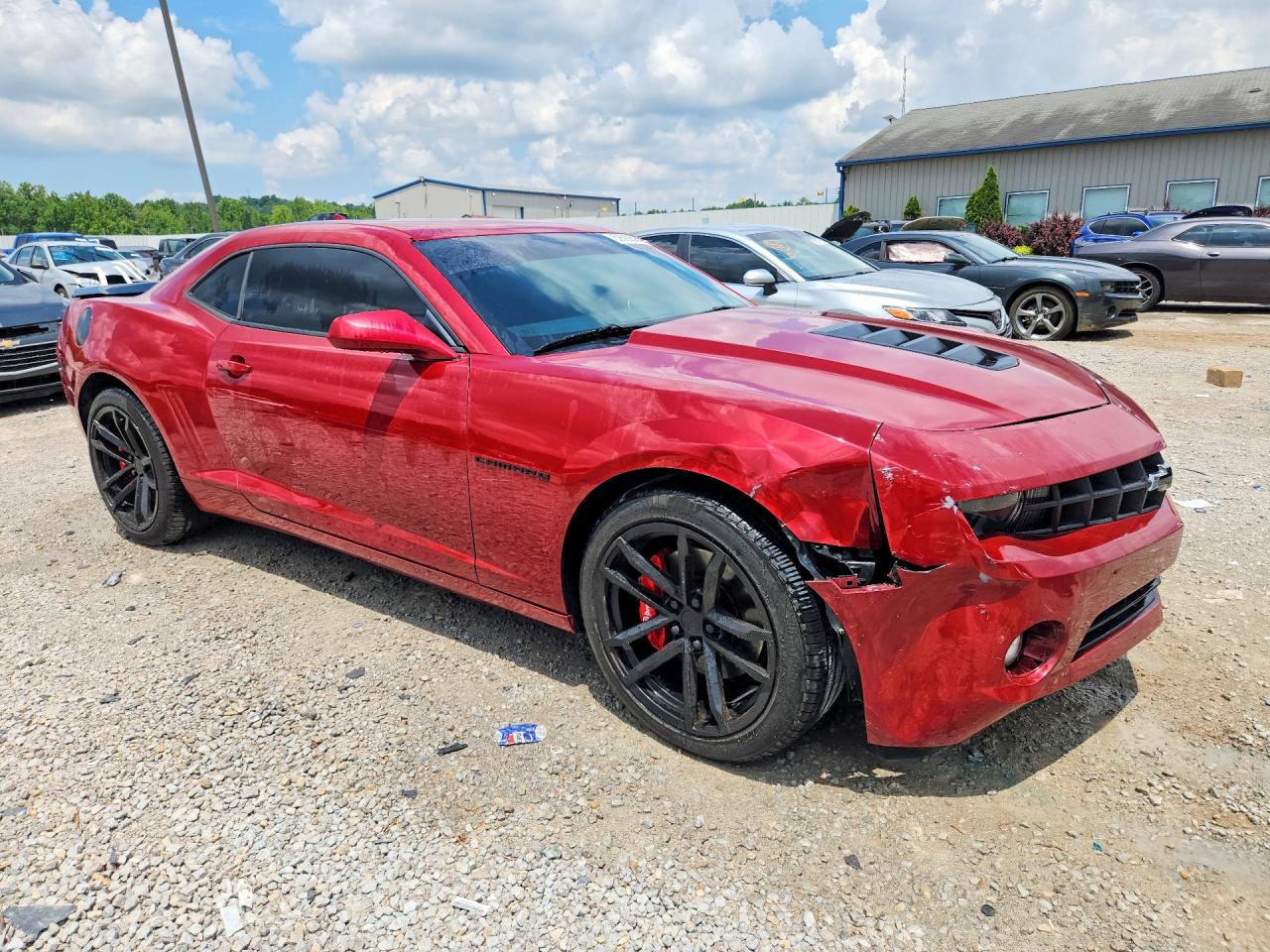 2013 Chevrolet Camaro 2ss Red vin: 2G1FK1EJ4D9119931