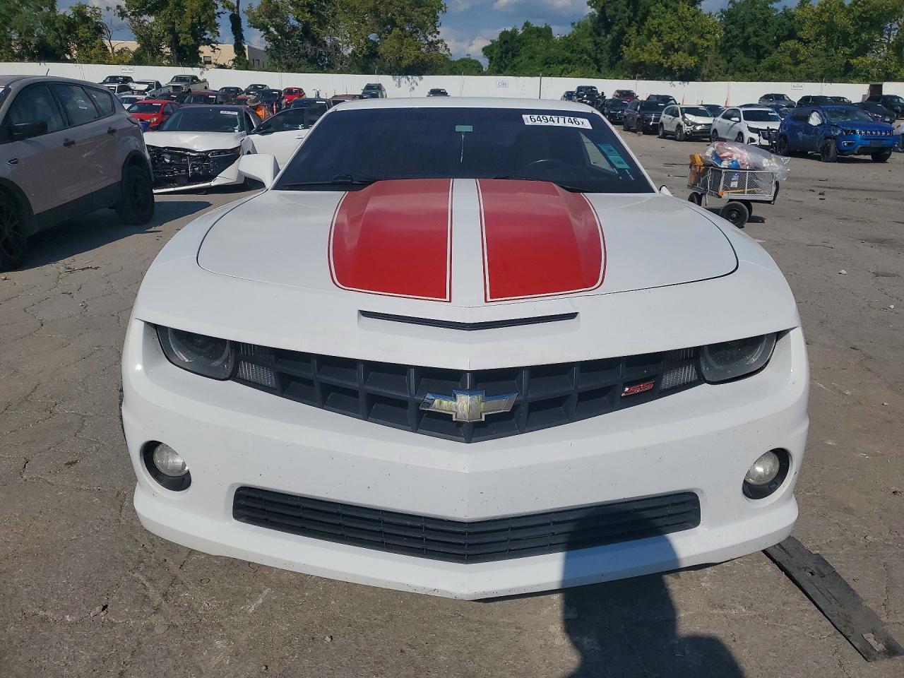 2013 Chevrolet Camaro 2ss White vin: 2G1FK1EJ4D9132162