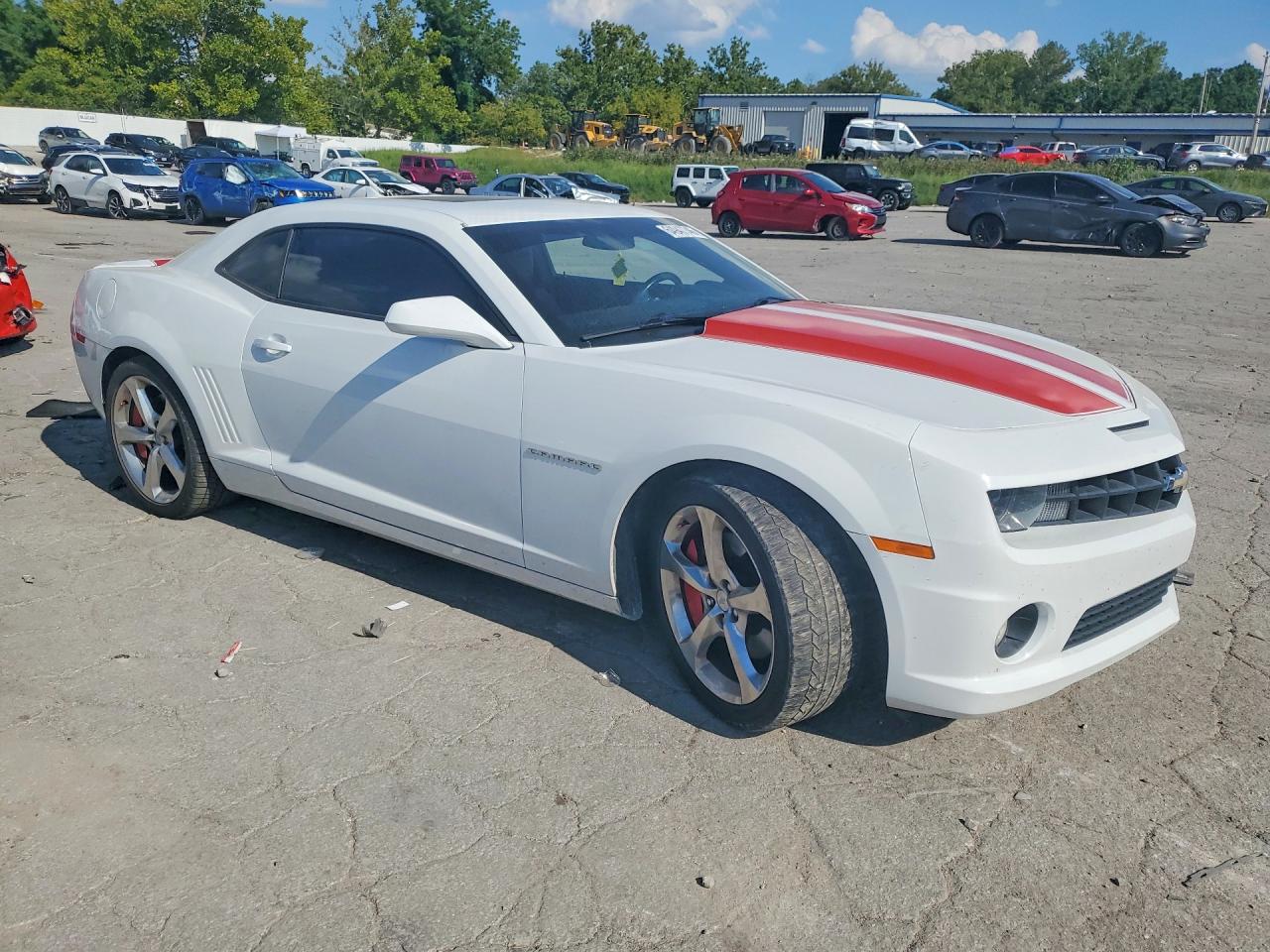 2013 Chevrolet Camaro 2ss White vin: 2G1FK1EJ4D9132162