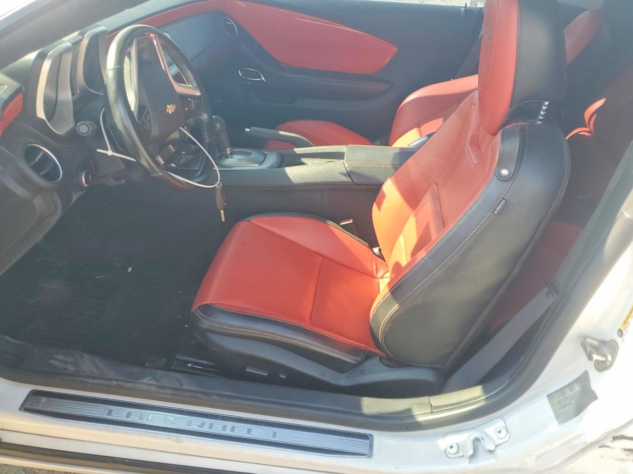 2013 Chevrolet Camaro 2ss White vin: 2G1FK1EJ4D9132162