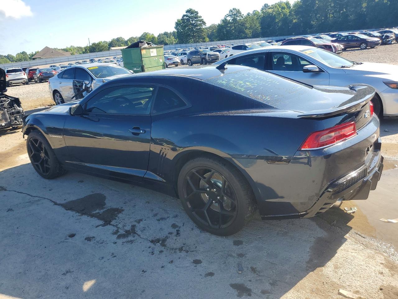 2014 Chevrolet Camaro 2ss Синий vin: 2G1FK1EJ4E9143129