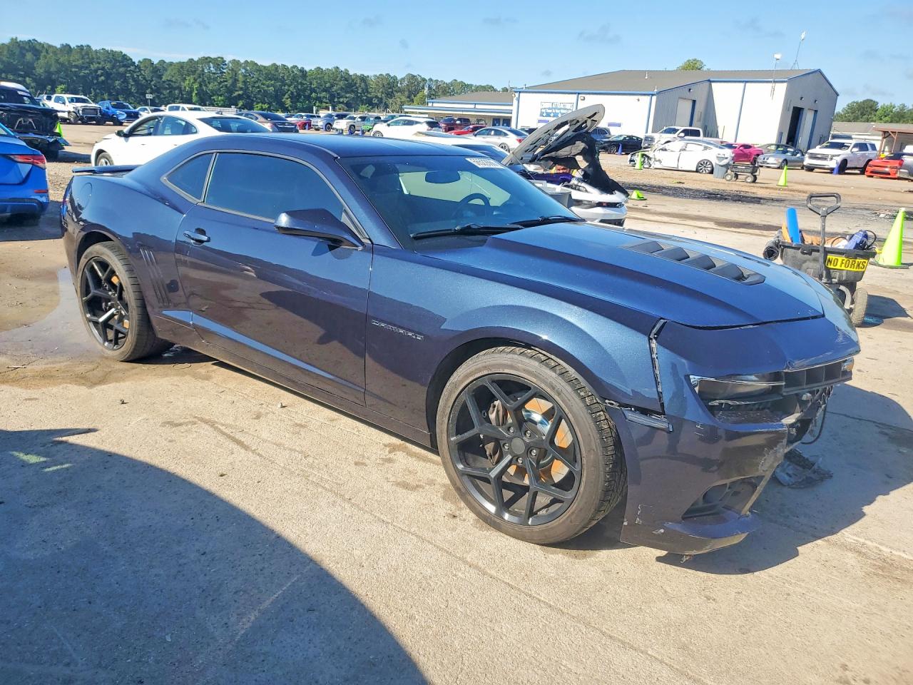 2014 Chevrolet Camaro 2ss Синий vin: 2G1FK1EJ4E9143129
