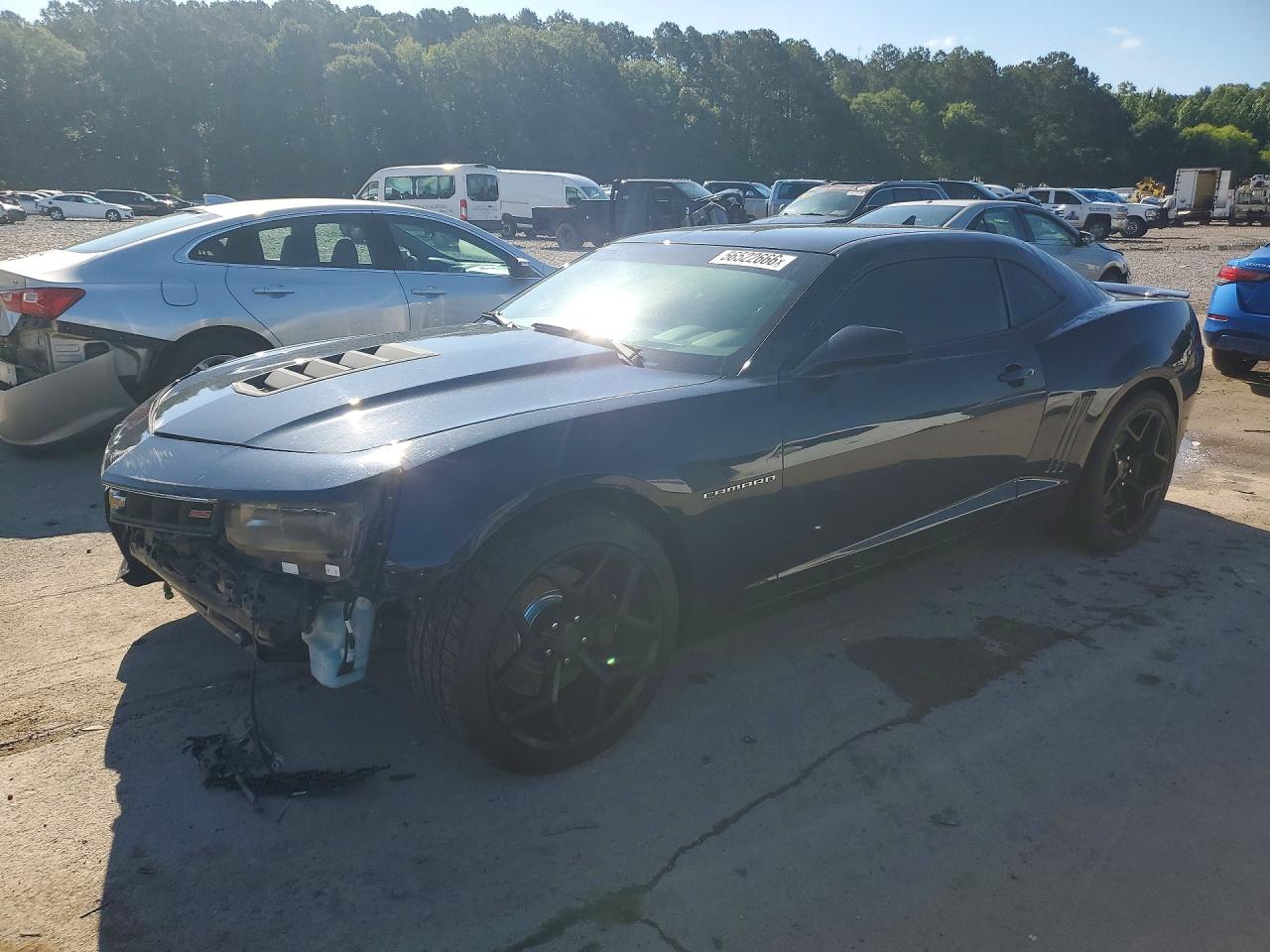 2014 Chevrolet Camaro 2ss Синий vin: 2G1FK1EJ4E9143129