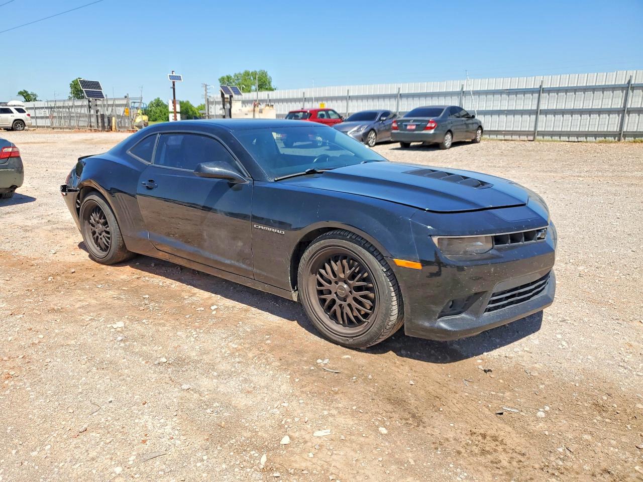 2014 Chevrolet Camaro 2ss Black vin: 2G1FK1EJ4E9144071