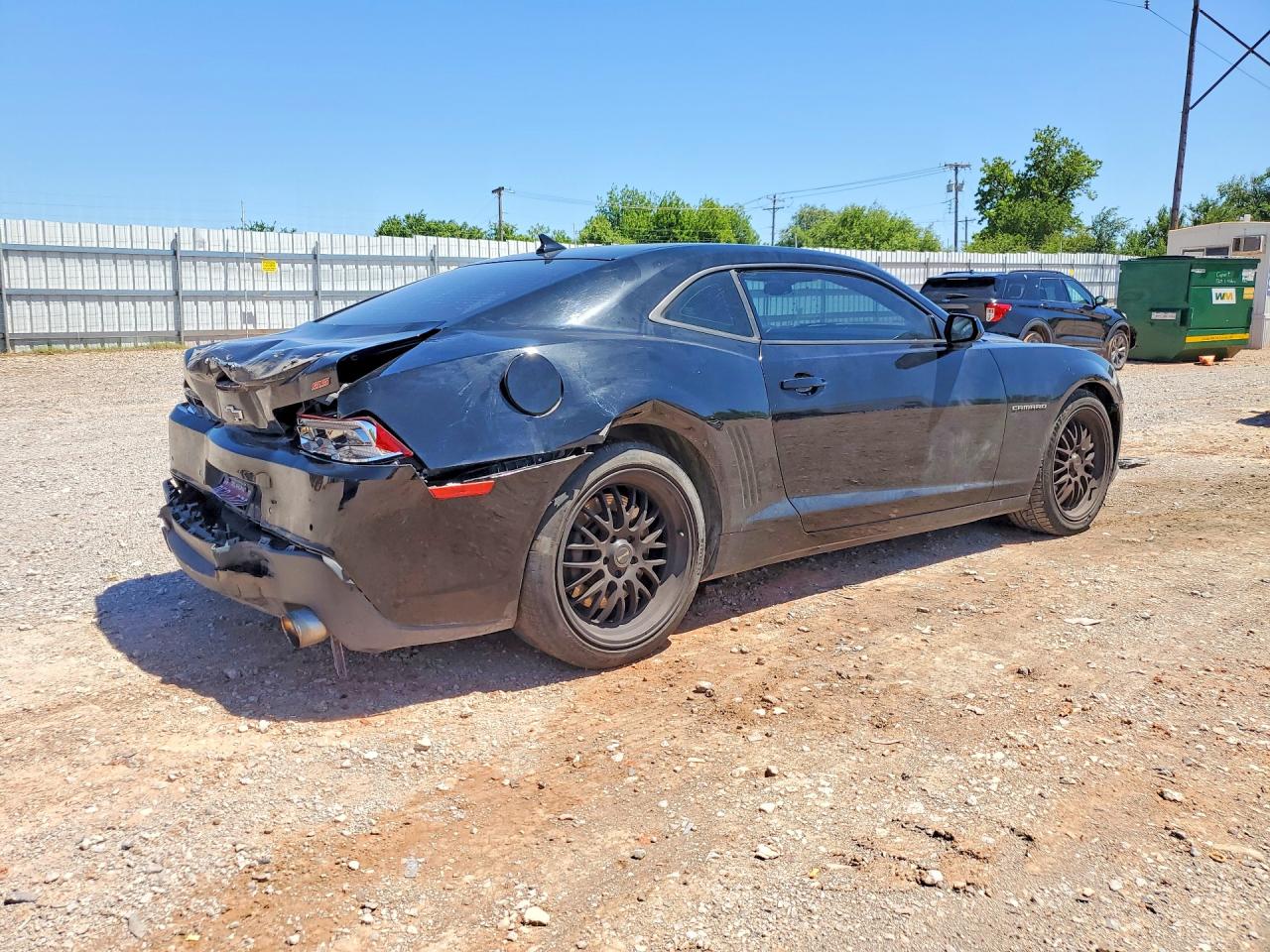 2014 Chevrolet Camaro 2ss Black vin: 2G1FK1EJ4E9144071