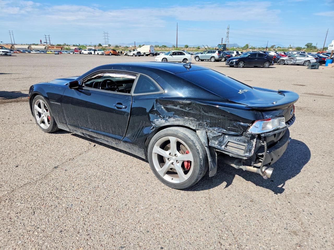2015 Chevrolet Camaro 2ss Black vin: 2G1FK1EJ4F9152785