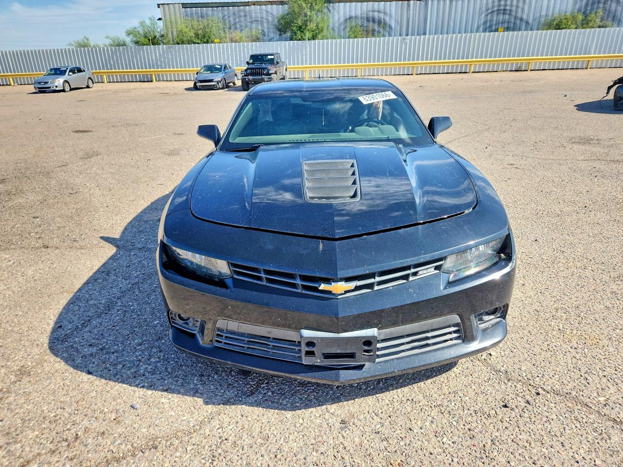 2015 Chevrolet Camaro 2ss Black vin: 2G1FK1EJ4F9152785