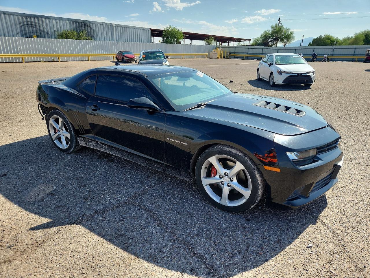 2015 Chevrolet Camaro 2ss Black vin: 2G1FK1EJ4F9152785