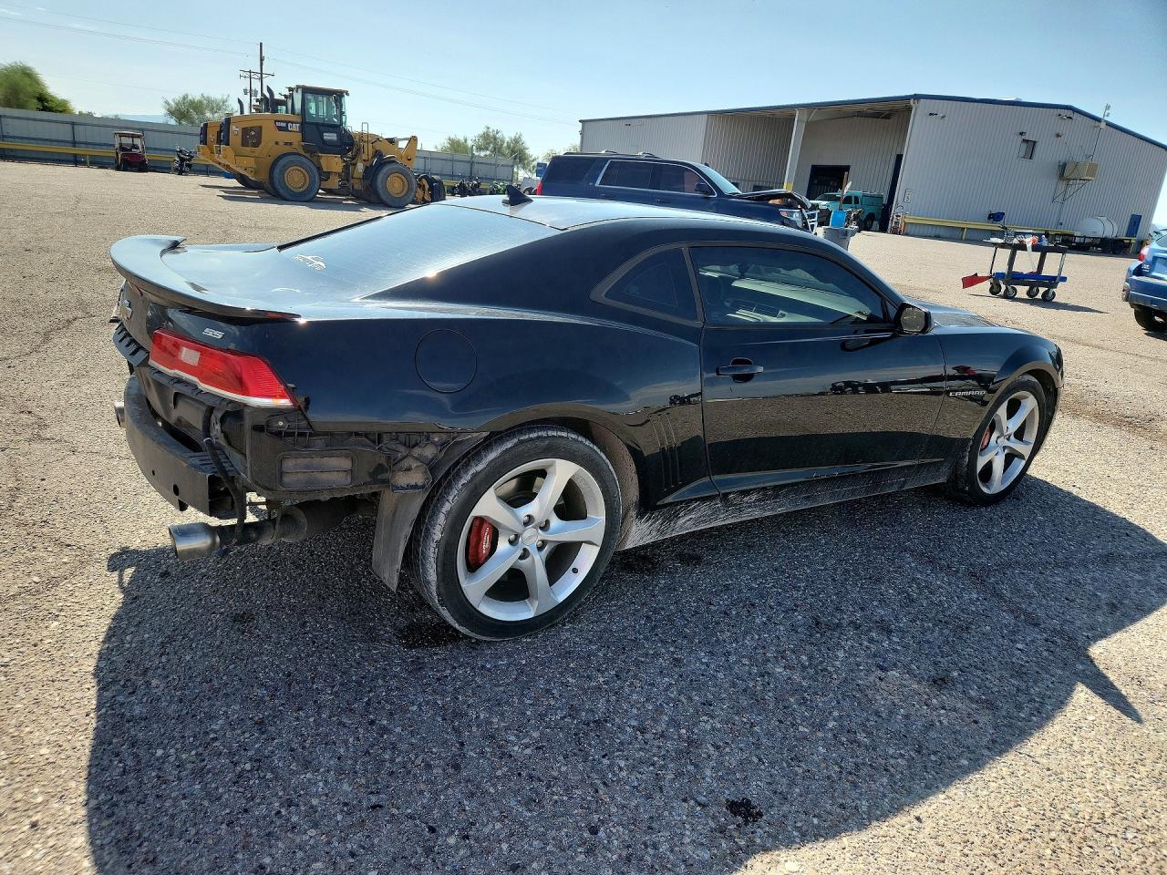 2015 Chevrolet Camaro 2ss Black vin: 2G1FK1EJ4F9152785