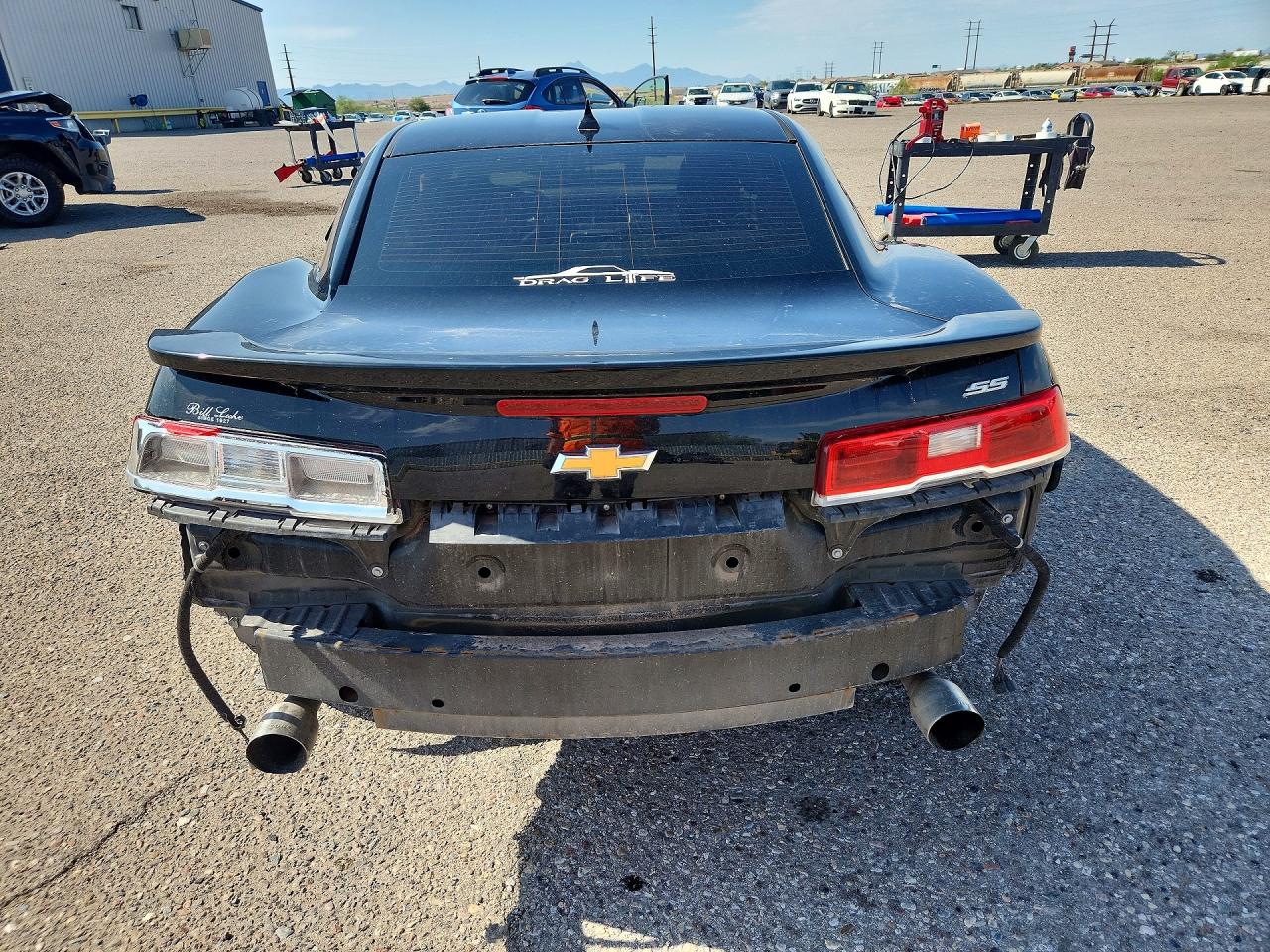 2015 Chevrolet Camaro 2ss Black vin: 2G1FK1EJ4F9152785