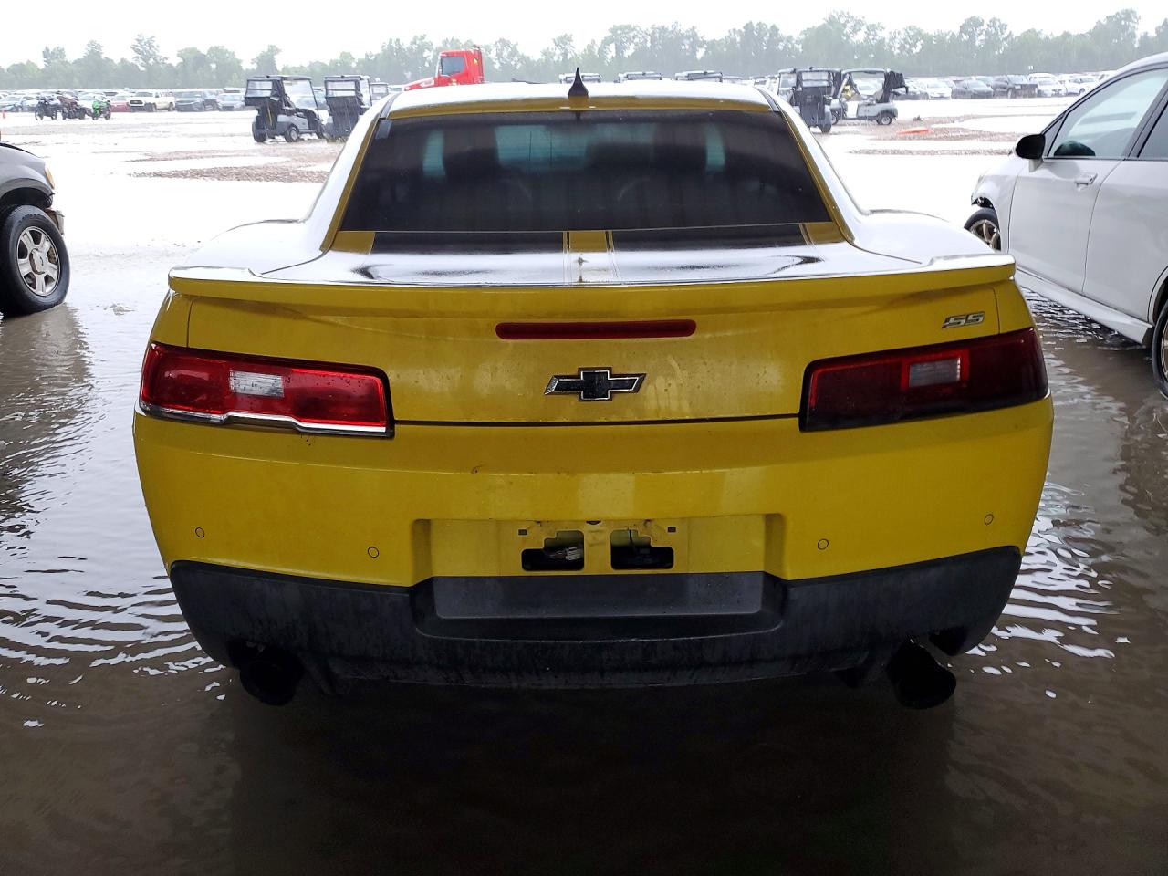 2015 Chevrolet Camaro 2ss Yellow vin: 2G1FK1EJ4F9160093