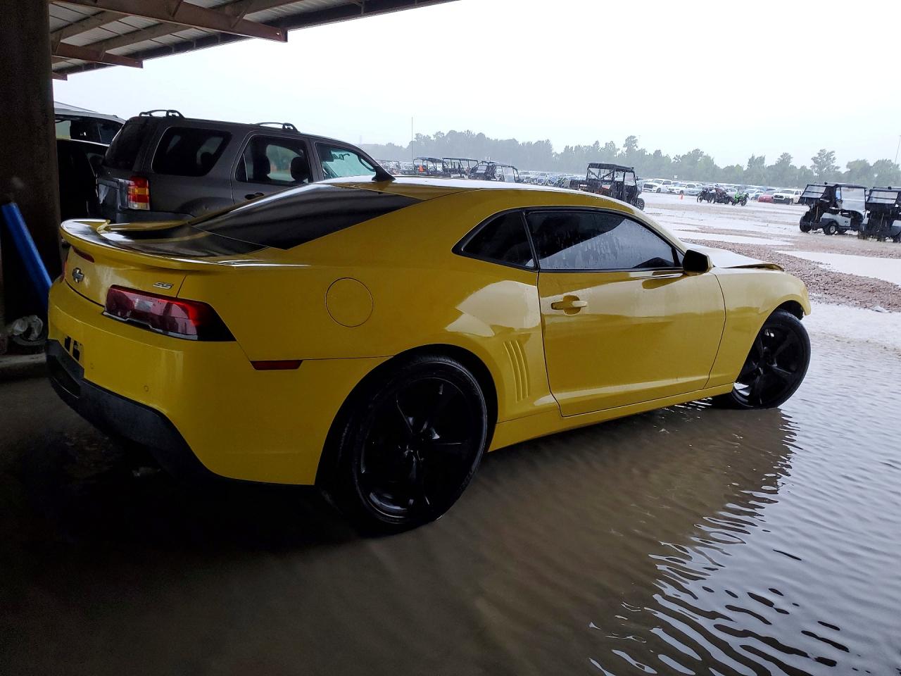 2015 Chevrolet Camaro 2ss Yellow vin: 2G1FK1EJ4F9160093