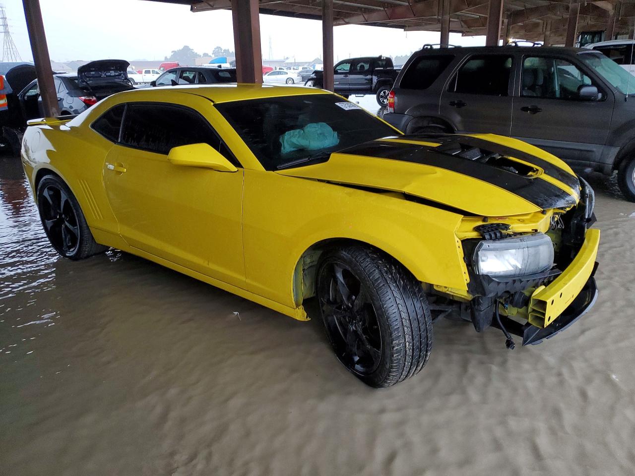 2015 Chevrolet Camaro 2ss Yellow vin: 2G1FK1EJ4F9160093