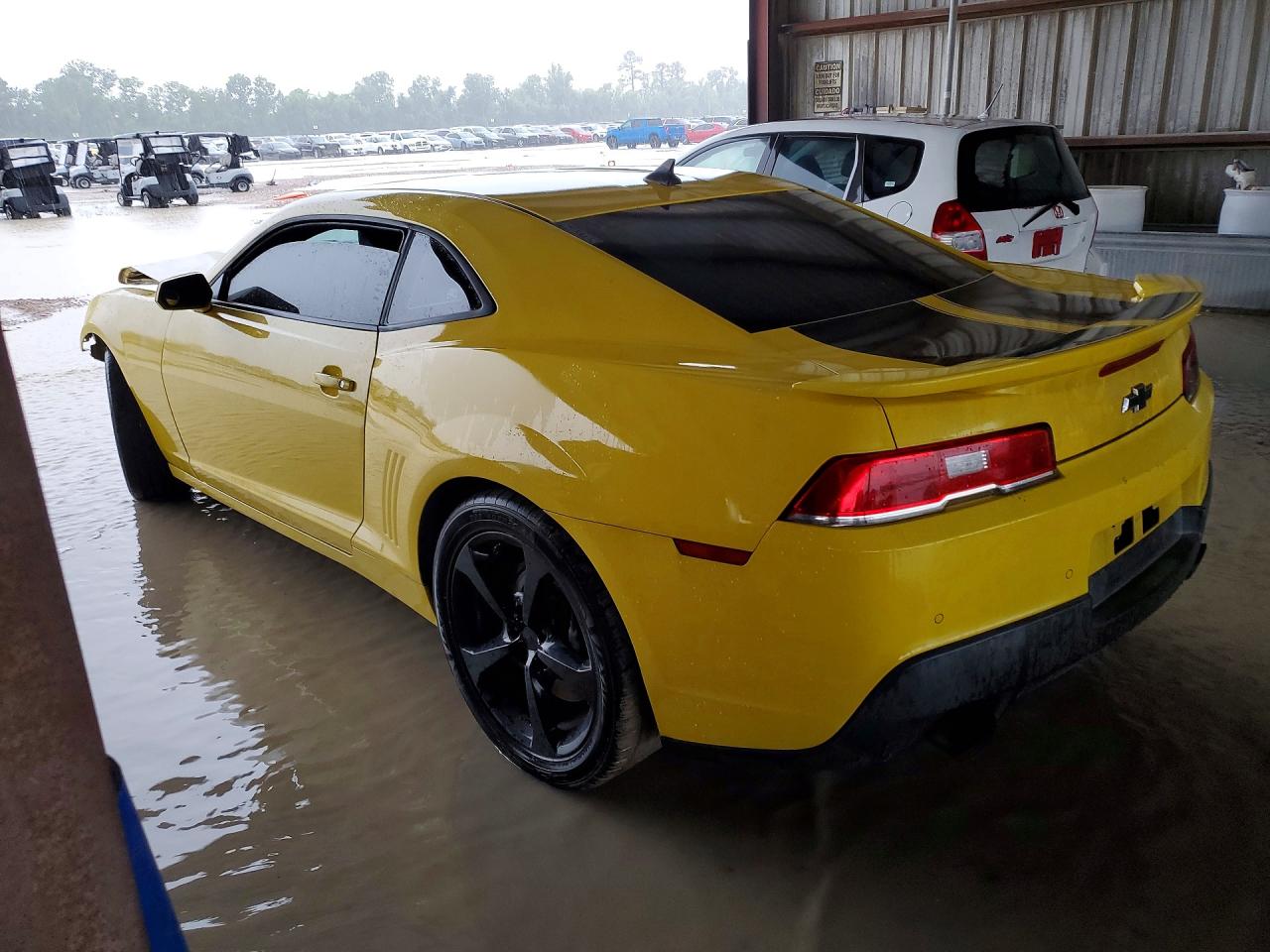 2015 Chevrolet Camaro 2ss Yellow vin: 2G1FK1EJ4F9160093