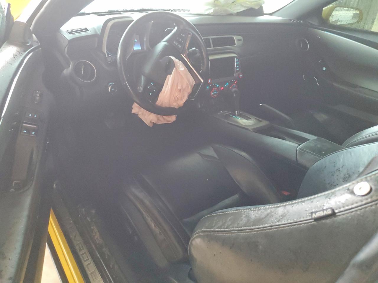 2015 Chevrolet Camaro 2ss Yellow vin: 2G1FK1EJ4F9160093