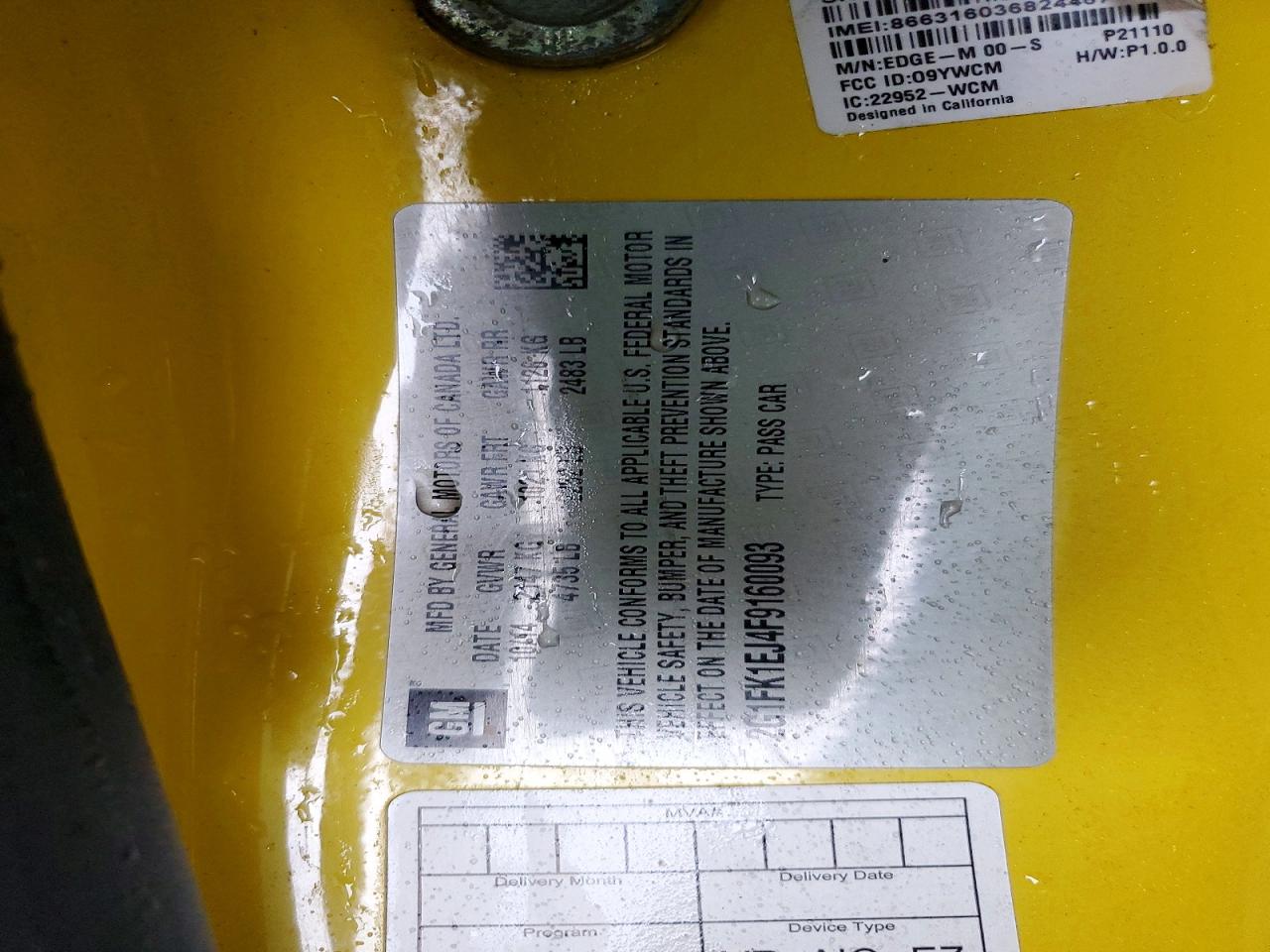2015 Chevrolet Camaro 2ss Yellow vin: 2G1FK1EJ4F9160093