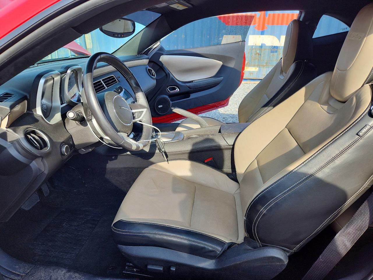 2010 Chevrolet Camaro Ss Red vin: 2G1FK1EJ5A9121005