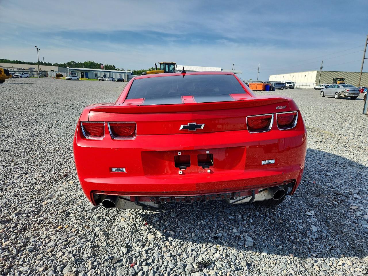 2010 Chevrolet Camaro Ss Red vin: 2G1FK1EJ5A9121005