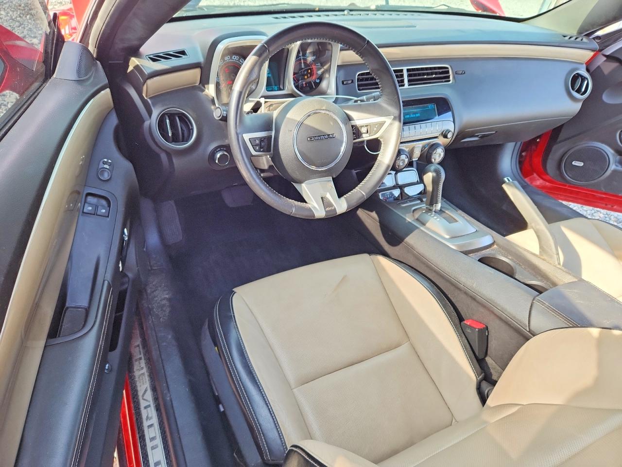 2010 Chevrolet Camaro Ss Red vin: 2G1FK1EJ5A9121005