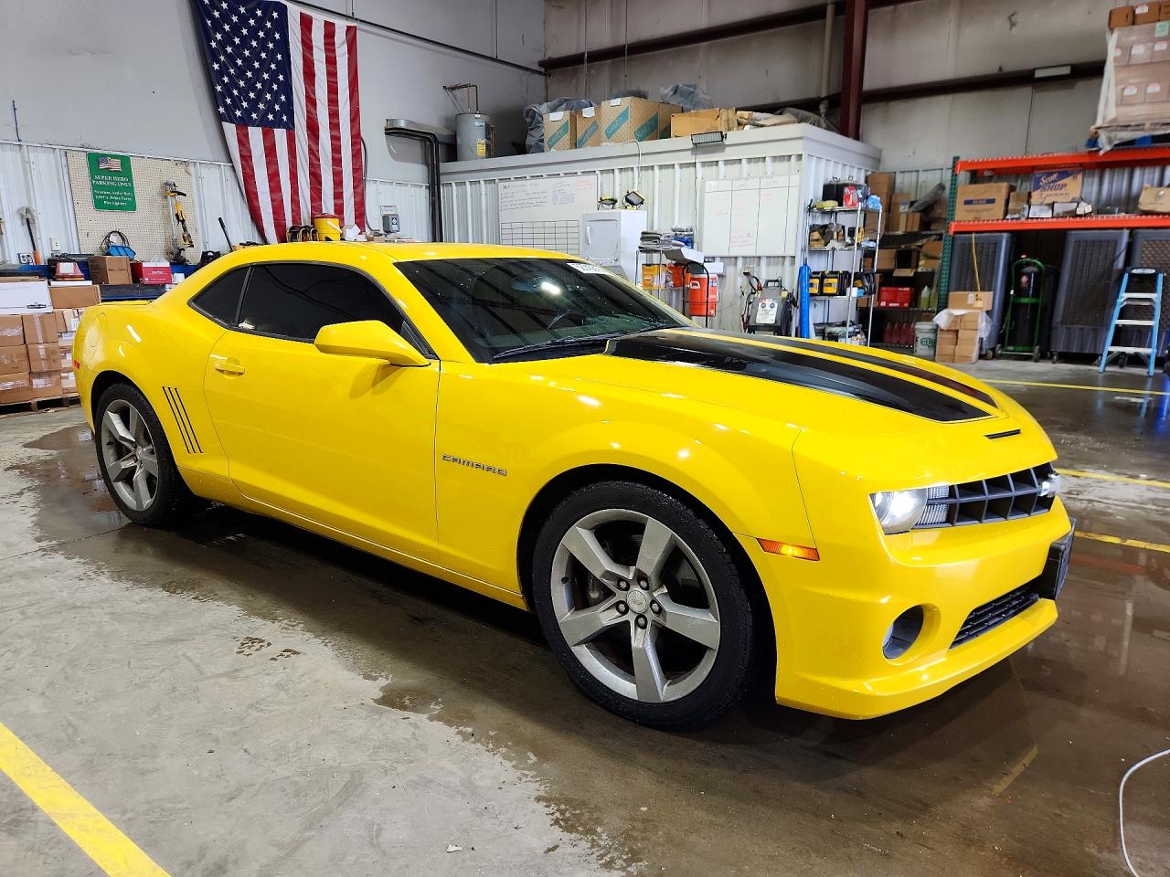2011 Chevrolet Camaro 2ss Yellow vin: 2G1FK1EJ5B9119305