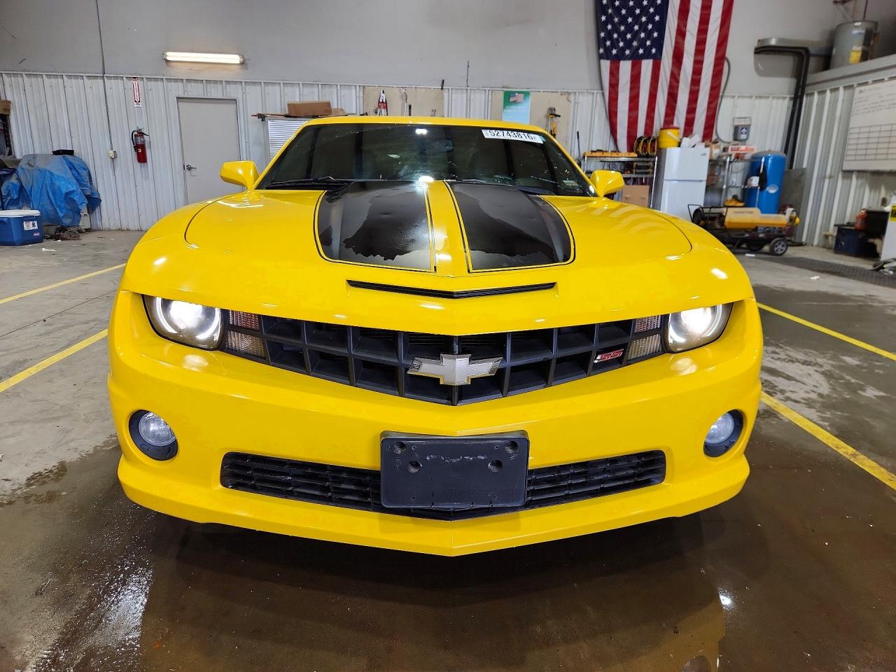2011 Chevrolet Camaro 2ss Yellow vin: 2G1FK1EJ5B9119305