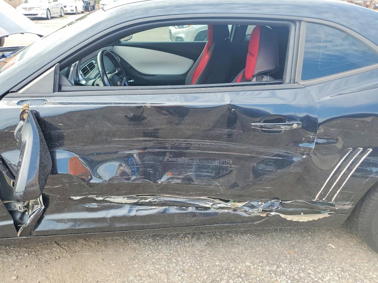 2012 Chevrolet Camaro 2ss Черный vin: 2G1FK1EJ5C9105938