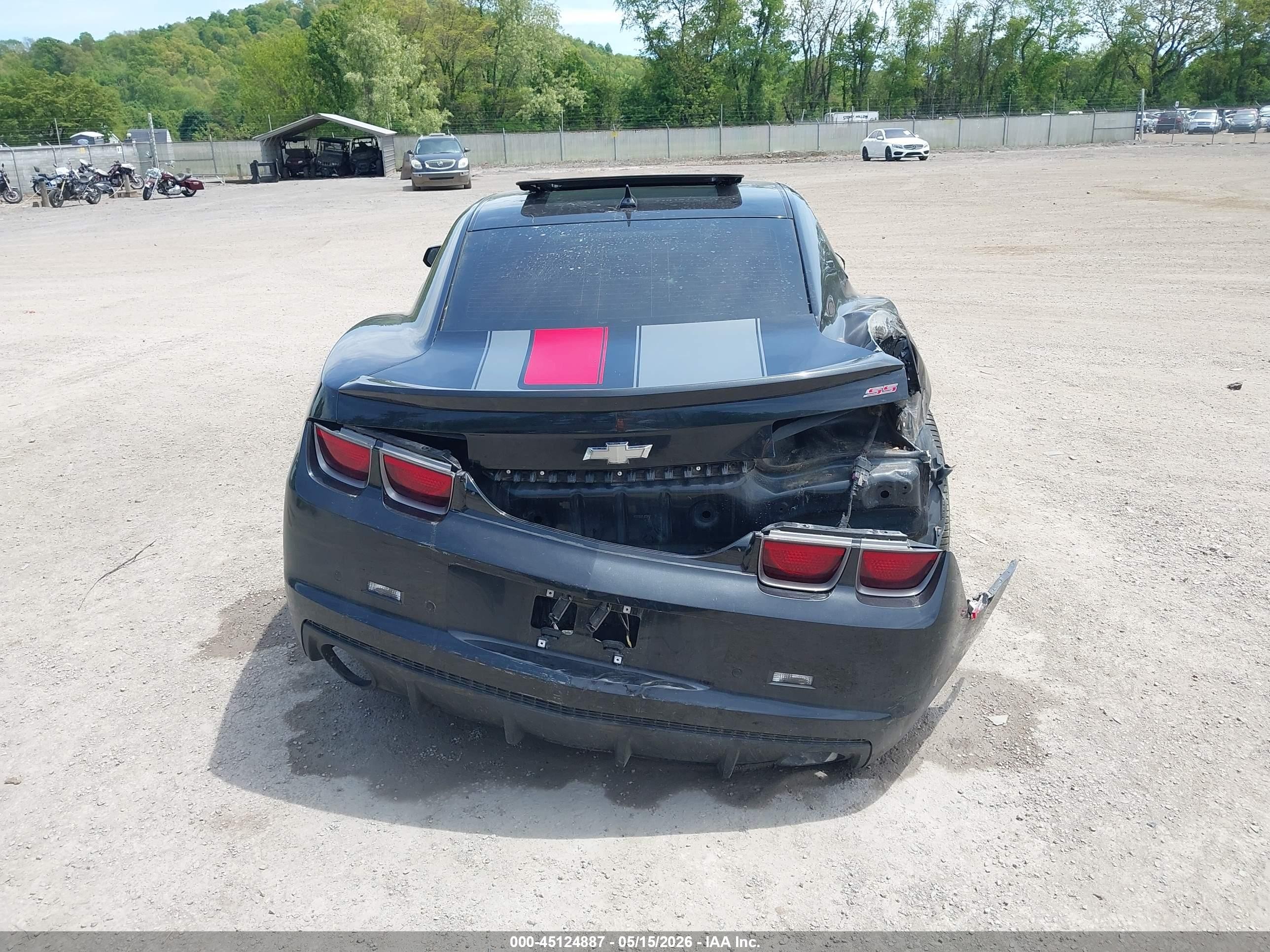 2012 Chevrolet Camaro 2ss Черный vin: 2G1FK1EJ5C9198346